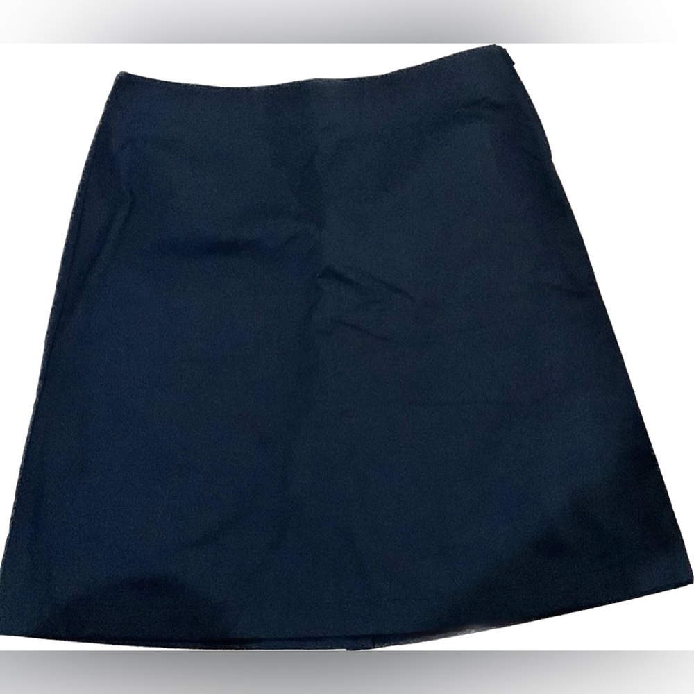 Lands End Black Skort Side Zipper Like women’s new size 4
